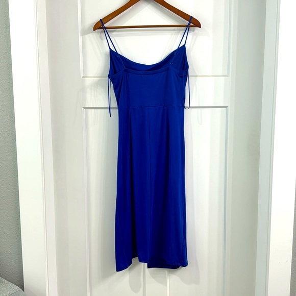 NWOT Royal Blue Midi Dress - Picture 2 of 3